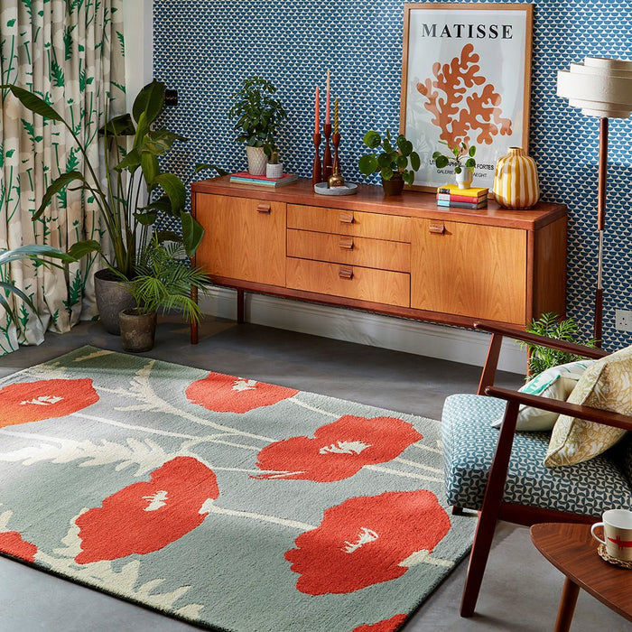 Scion Poppy Pop Sage Poppy 124800 Rug