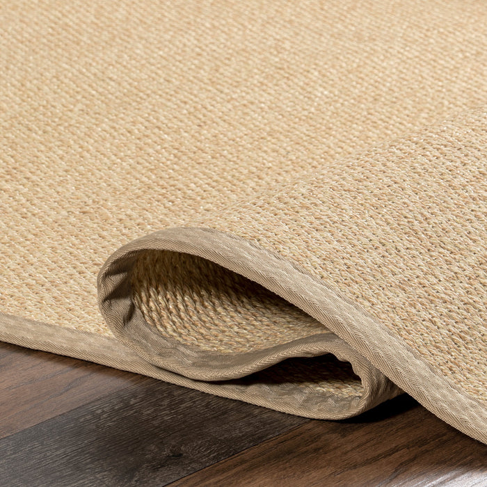 Seagrass Indoor Outdoor Area Rug 120x180 cm Tan