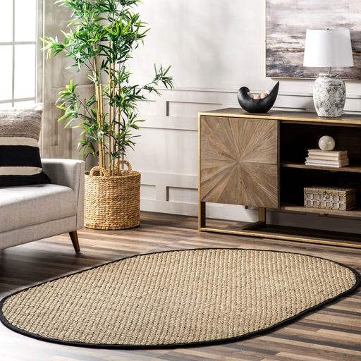 Seagrass Rug for Living Room Bedroom Home Office 140x200 cm