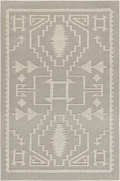 Sequoia Textured Outdoor Rug 120x180 cm Beige