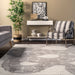 Serpent Pattern Area Rug 160x230 cm Light Grey