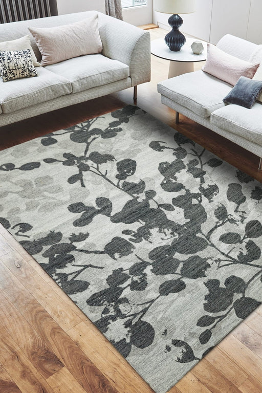 Shade SH05 Leaf Grey Rug