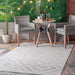 Shaded La Fiorentina Grey Indoor Outdoor Area Rug 40x60 cm