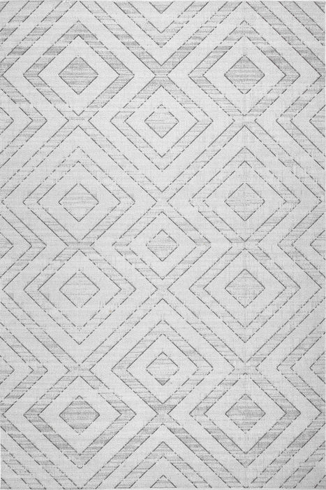 Shaded La Fiorentina Grey Indoor Outdoor Area Rug 40x60 cm