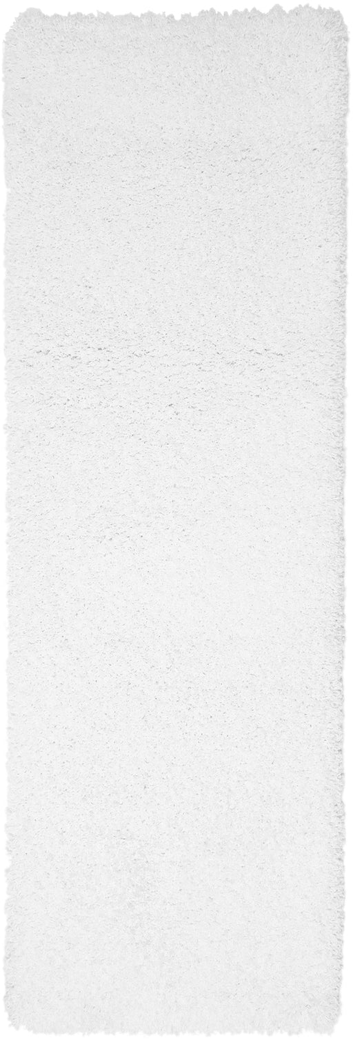 Tappeto Shag 120x180 cm Bianco