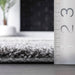 Shag Rug Dark Grey 120x180 cm for Modern Homes