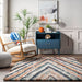 Shag Rug for Living Room Bedroom Multicolor 120x160 cm