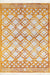 Shaggy Lattice matto 120x180 cm Marigold Color