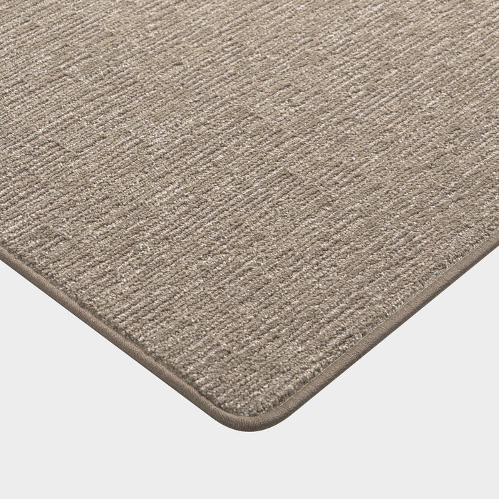 Shearwater Ridged Custom Area Rug 120x180 cm Brown