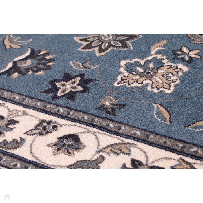 Tappeto tradizionale blu Sherborne