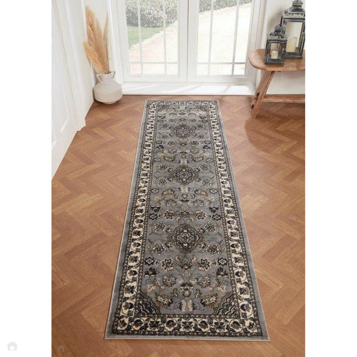 Sherborne Traditional Grey Rug