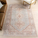 Shivani Light Brown Medallion Area Rug 120x180 cm