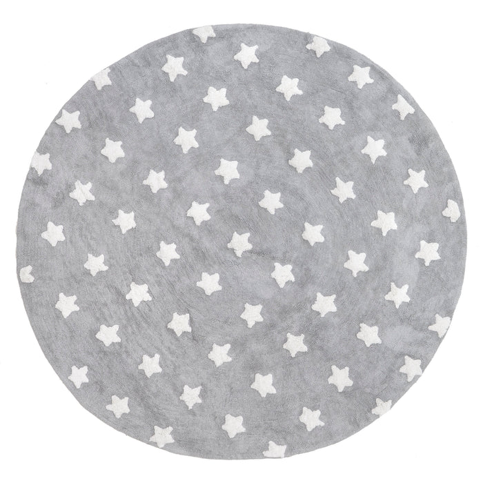 Tappeto lavabile Sia Kids Risen Stars grigio 150x100 cm