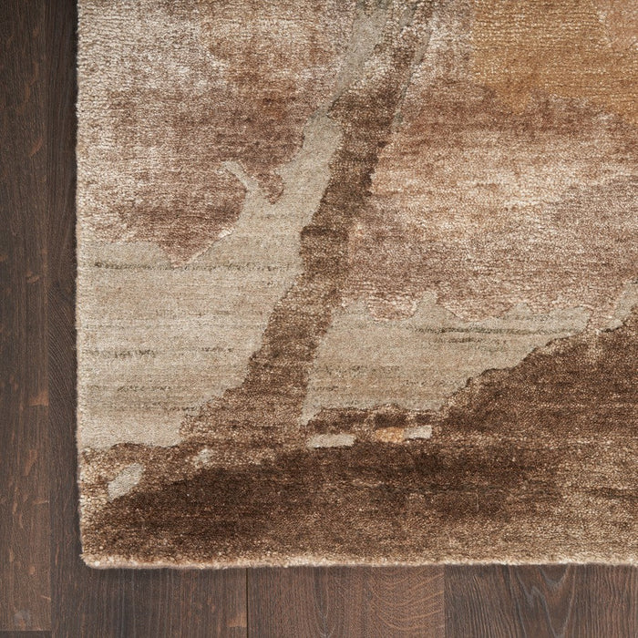 Silk Shadows SHA24 Beige/Silver Rug