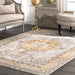 Silver Flatweave Area Rug for Home Decor and Comfort