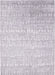 Silver Knotted Rug