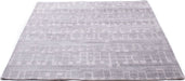 Silver Knotted Rug
