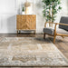Simmona Vintage Area Rug 160x230 cm Beige Medallion Design