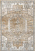 Simmona Vintage Area Rug 160x230 cm Beige Medallion Design