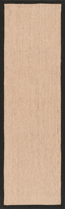 Sisal Area Rug in Black for Stylish Home Decor