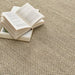 Sisal Border Plain Hand-Woven Textured Natural Fibre Flatweave Light Beige/Sand Border Rug