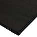 Sisal Cotton Border Plain Natural Fibre Ribbed Textured Flatweave Black/Black Runner