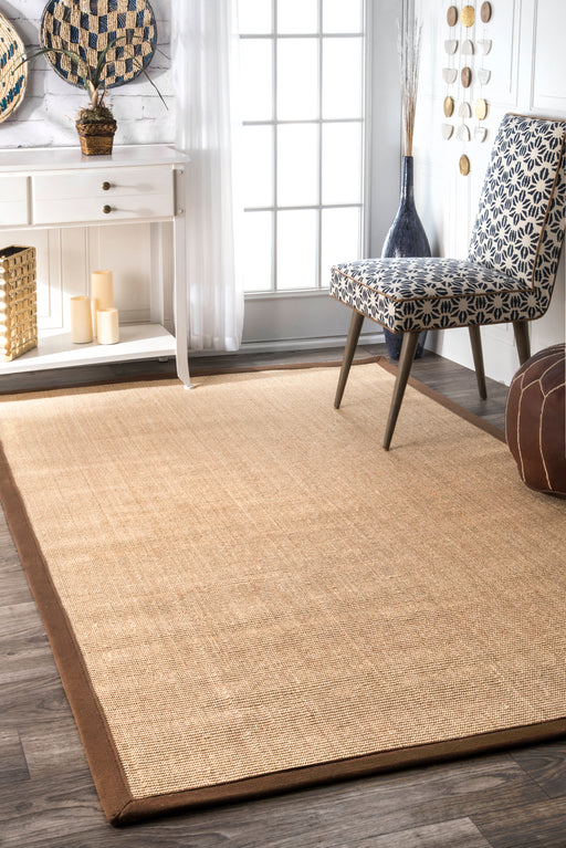 Sisal Herringbone Rug In Brown 120x180 cm