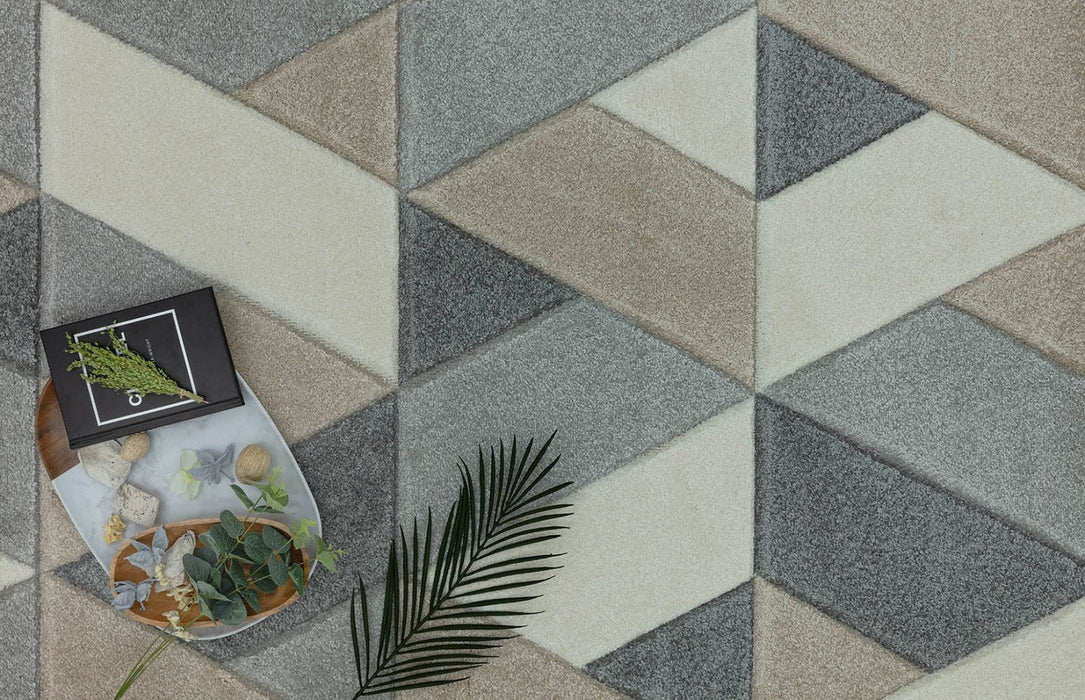 Sketch SK01 Rhombus Grey Rug