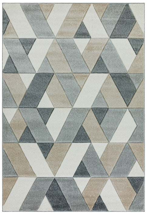 Sketch SK01 Rhombus Grey Rug