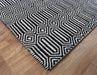 Sloan Black/White Runner Rug