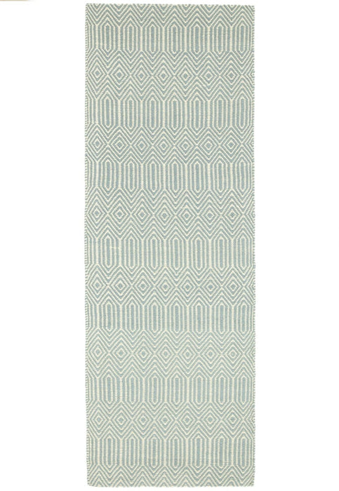 Sloan Duck Egg Runner-vloerkleed