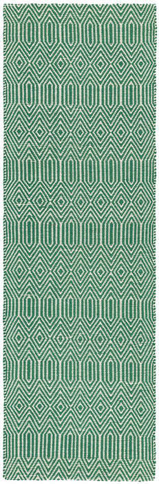 Sloan Green Runner Rug