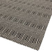 Sloan Modern Geometric Hand-Woven Wool&Cotton Soft-Touch Durable Textured Flatweave Black Runner