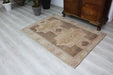 Small Vintage Hand-Knotted Rug 115cm x 156cm