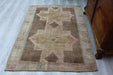 Small Vintage Hand-Knotted Rug 115cm x 156cm