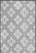 Snowflake Indoor Outdoor Rug in Grey for Any Space