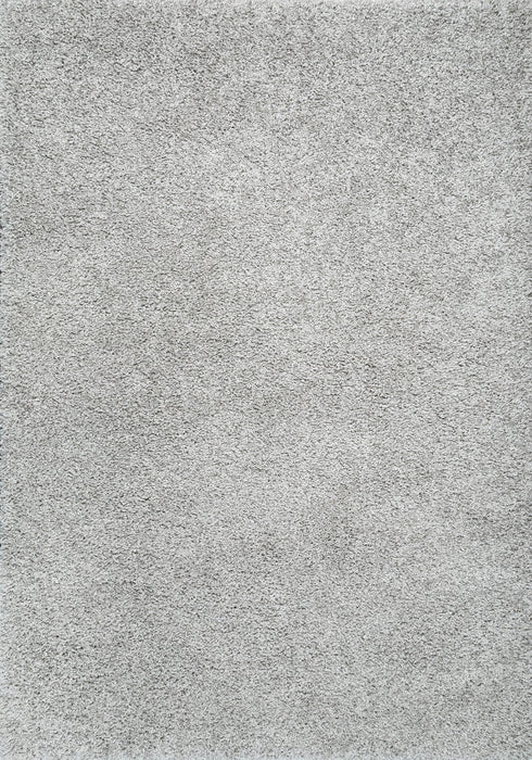 Morbido tappeto a pelo lungo grigio 120x180 centimetri