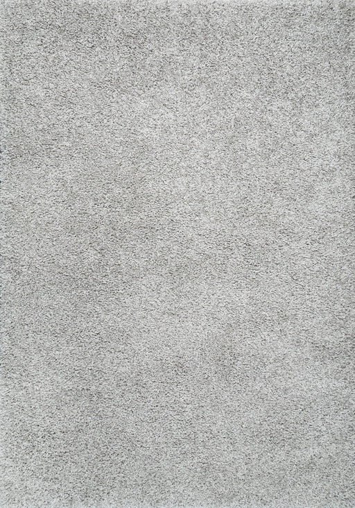 Morbido tappeto a pelo lungo grigio 120x180 centimetri