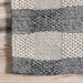 Sophie Striped Wool Area Rug 160x230 cm Grey