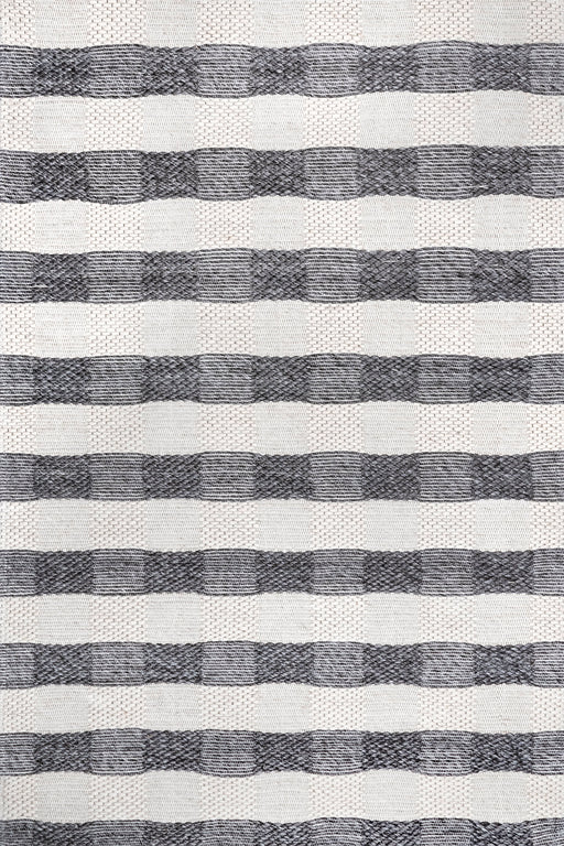 Sophie Striped Wool Area -matto 160x230 cm harmaa