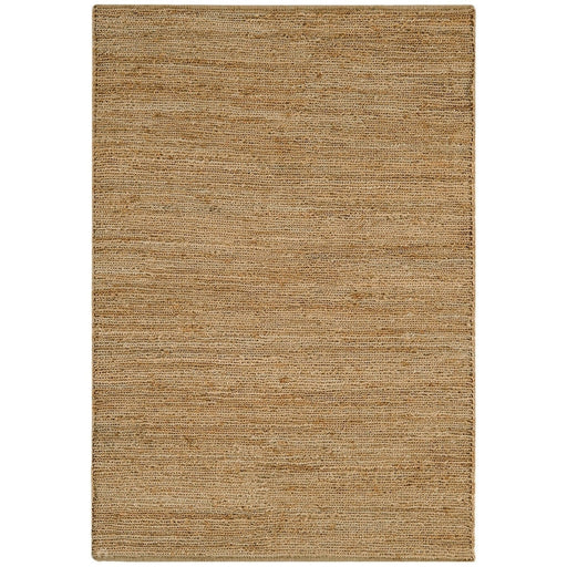 Soumak Plain Hand-Woven Jute Flatweave Natural Rug