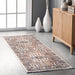 Zuidwest geometrisch vloerkleed 80x150 cm beige