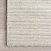 Southwest Wool Area Rug 152x244 cm Ivory Striped Design