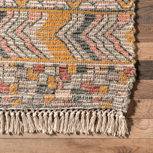 Southwestern Multicolor Fringed Area Rug 152x244 cm