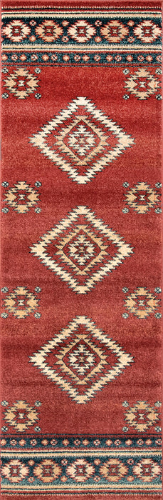 Tappeto Southwestern Red Diamond 160x230 cm