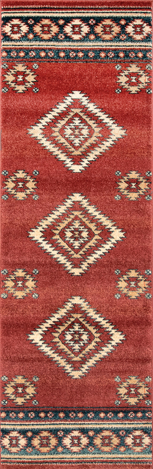 Tappeto Southwestern Red Diamond 160x230 cm