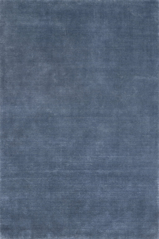 Speckled Denim Wool Blend Area Rug