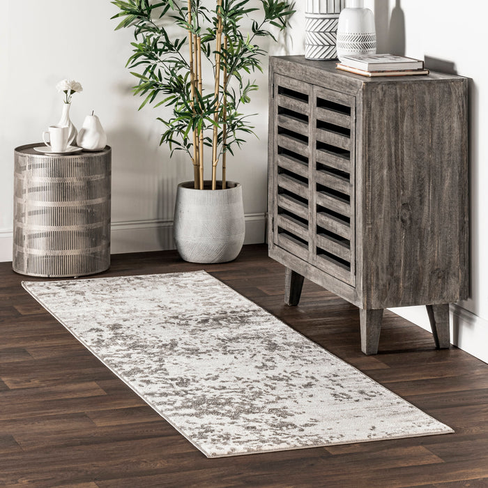 Speckled Grey Area Rug 150x240 cm