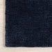 Speckled Wool Blend Area Rug 150 cm Midnight