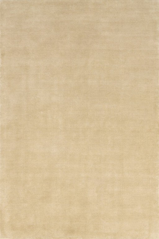 Speckled Wool Blend Area Rug in Sand